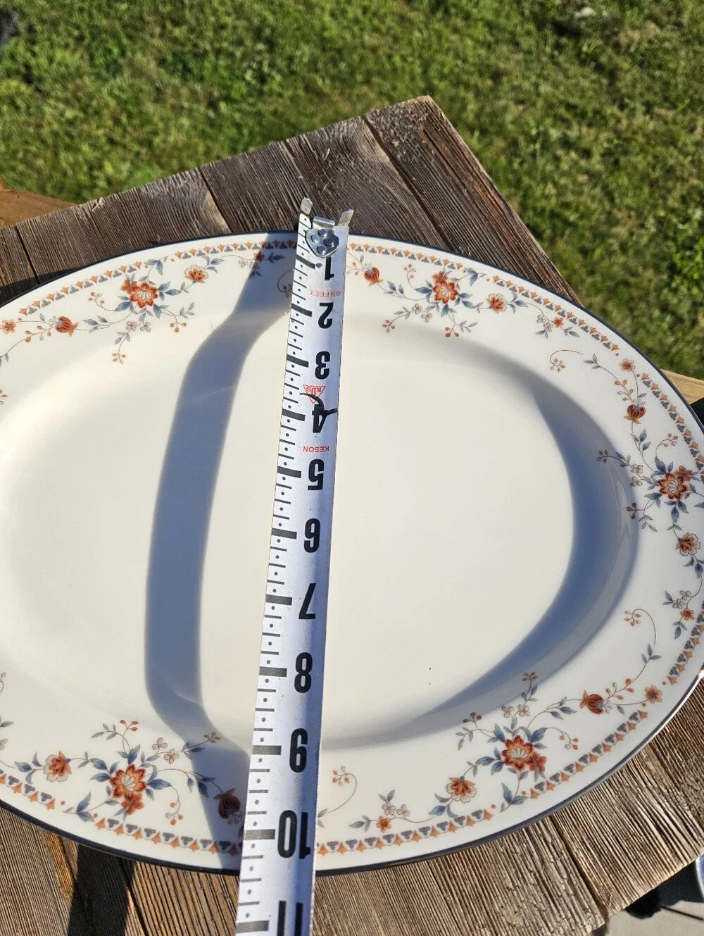 Noritake Adagio 7237 Oval Serving Platter 14